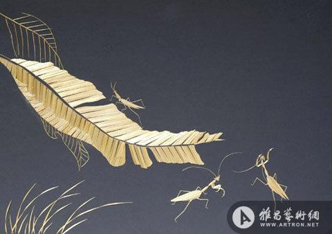麥秸畫中國(guó)民間手工藝一絕巧奪天工