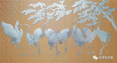 津南民協(xié)會(huì)員王澤立麥秸畫作品《報(bào)喜》入選天津市民間藝術(shù)作品網(wǎng)絡(luò)展